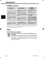 Preview for 81 page of Silvercrest SEF3 2000 A1 Operating Instructions Manual