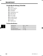 Preview for 127 page of Silvercrest SEF3 2000 A1 Operating Instructions Manual