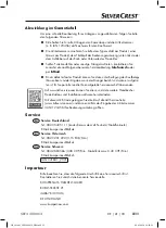 Preview for 24 page of Silvercrest SEF3 2000 C3 Operating Instructions Manual