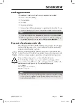 Preview for 28 page of Silvercrest SEF3 2000 C3 Operating Instructions Manual