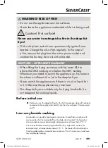 Preview for 32 page of Silvercrest SEF3 2000 C3 Operating Instructions Manual