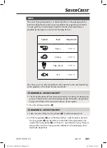 Preview for 36 page of Silvercrest SEF3 2000 C3 Operating Instructions Manual