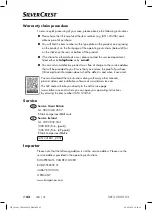 Preview for 45 page of Silvercrest SEF3 2000 C3 Operating Instructions Manual