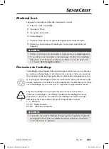 Preview for 48 page of Silvercrest SEF3 2000 C3 Operating Instructions Manual