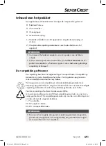 Preview for 72 page of Silvercrest SEF3 2000 C3 Operating Instructions Manual