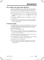 Preview for 86 page of Silvercrest SEF3 2000 C3 Operating Instructions Manual