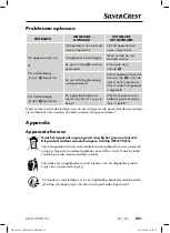 Preview for 88 page of Silvercrest SEF3 2000 C3 Operating Instructions Manual