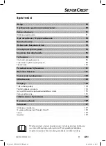 Preview for 92 page of Silvercrest SEF3 2000 C3 Operating Instructions Manual