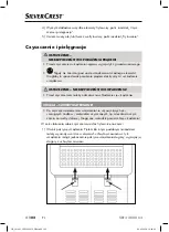 Preview for 105 page of Silvercrest SEF3 2000 C3 Operating Instructions Manual