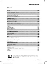 Preview for 114 page of Silvercrest SEF3 2000 C3 Operating Instructions Manual