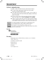 Preview for 133 page of Silvercrest SEF3 2000 C3 Operating Instructions Manual