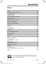 Preview for 134 page of Silvercrest SEF3 2000 C3 Operating Instructions Manual