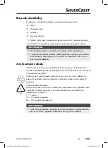 Preview for 136 page of Silvercrest SEF3 2000 C3 Operating Instructions Manual