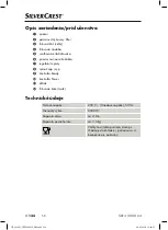 Preview for 137 page of Silvercrest SEF3 2000 C3 Operating Instructions Manual