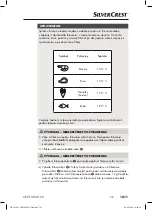 Preview for 144 page of Silvercrest SEF3 2000 C3 Operating Instructions Manual