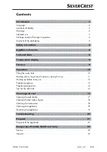 Предварительный просмотр 4 страницы Silvercrest SEM 1100 B3 Operating Instructions Manual