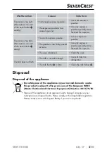 Предварительный просмотр 24 страницы Silvercrest SEM 1100 B3 Operating Instructions Manual