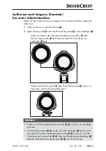 Предварительный просмотр 134 страницы Silvercrest SEM 1100 B3 Operating Instructions Manual