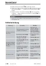 Предварительный просмотр 143 страницы Silvercrest SEM 1100 B3 Operating Instructions Manual