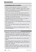 Preview for 57 page of Silvercrest SEM 1100 C3 Operating Instructions Manual