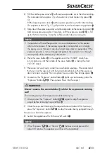 Preview for 64 page of Silvercrest SEM 1100 C3 Operating Instructions Manual