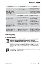 Preview for 98 page of Silvercrest SEM 1100 C3 Operating Instructions Manual