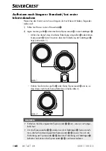 Предварительный просмотр 63 страницы Silvercrest SEM 1100 D3 Operating Instructions Manual