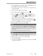 Preview for 60 page of Silvercrest SEMM 1470 A1 Operating Instructions Manual