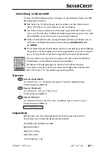 Preview for 70 page of Silvercrest SEMM 1470 A2 Operating Instructions Manual