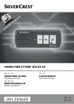 Silvercrest SFA 40 A2 Operating Instructions Manual preview