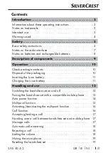 Preview for 4 page of Silvercrest SFA 40 A2 Operating Instructions Manual