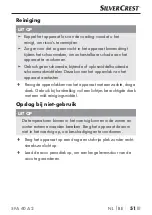 Preview for 54 page of Silvercrest SFA 40 A2 Operating Instructions Manual