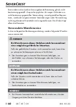 Preview for 63 page of Silvercrest SFA 40 A2 Operating Instructions Manual