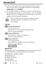 Preview for 87 page of Silvercrest SFA 40 A2 Operating Instructions Manual