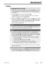 Preview for 12 page of Silvercrest SFE 450 C3 Quick Start Manual And Safety Instructions