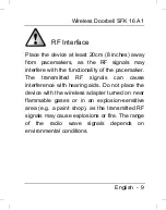 Preview for 11 page of Silvercrest SFK 16 A1 User Manual And Service Information