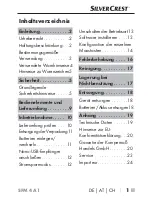 Preview for 4 page of Silvercrest SFM 4 A1 Operating Instructions Manual