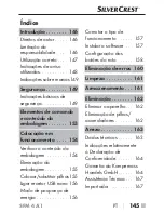 Preview for 148 page of Silvercrest SFM 4 A1 Operating Instructions Manual