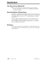 Preview for 99 page of Silvercrest SFM 850 A1 Operating Instructions Manual