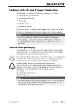 Preview for 78 page of Silvercrest SFM 850 A4 Operating Instructions Manual