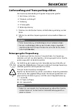 Preview for 102 page of Silvercrest SFM 850 A4 Operating Instructions Manual