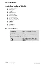 Preview for 103 page of Silvercrest SFM 850 A4 Operating Instructions Manual