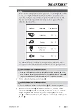 Preview for 58 page of Silvercrest SFM 850 A5 Operating Instructions Manual