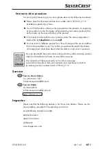 Preview for 90 page of Silvercrest SFM 850 A5 Operating Instructions Manual