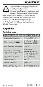 Preview for 55 page of Silvercrest SFPW 360 B1 Operating Instructions Manual