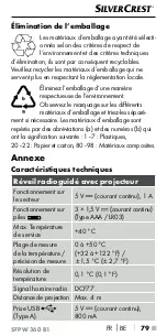 Preview for 83 page of Silvercrest SFPW 360 B1 Operating Instructions Manual