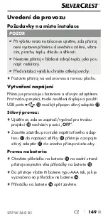 Preview for 153 page of Silvercrest SFPW 360 B1 Operating Instructions Manual