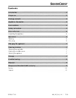 Предварительный просмотр 4 страницы Silvercrest SFR 3.7 C3 Operating Instructions Manual