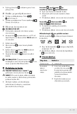 Предварительный просмотр 18 страницы Silvercrest SFR 3.7 D3 Assembly, Operating And Safety Instructions