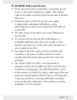 Предварительный просмотр 25 страницы Silvercrest SFT 2.4 A1 Operation And Safety Notes